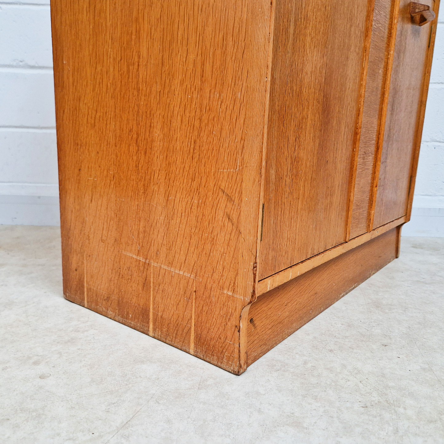 G Plan E Gomme Gold Label 1960's Vintage Wardrobe Cabinet Chest Drawers Combination Piece