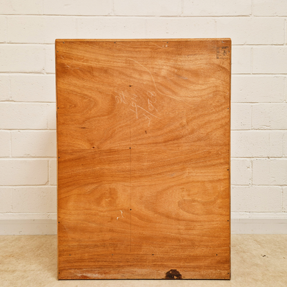 G Plan E Gomme Gold Label 1960's Vintage Wardrobe Cabinet Chest Drawers Combination Piece