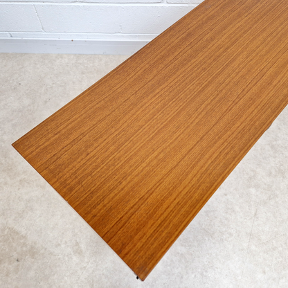 Schreiber Vintage Mid Century Medium Teak Danish Design Sideboard Buffet