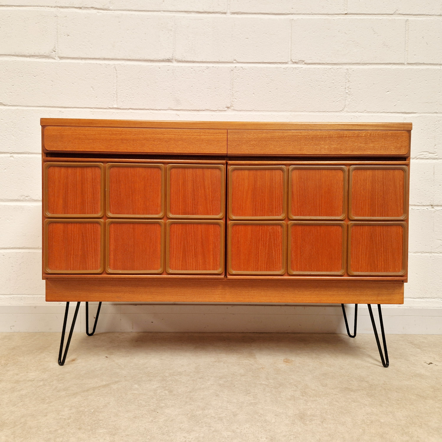 McIntosh Vintage Mid Century Danish Design Compact Teak Retro Sideboard