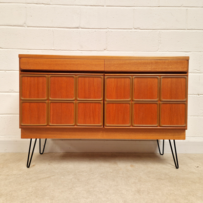 McIntosh Vintage Mid Century Danish Design Compact Teak Retro Sideboard