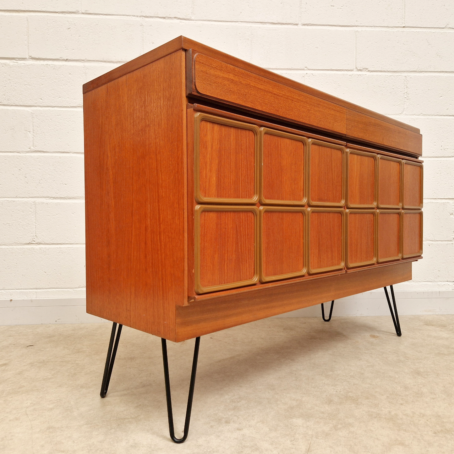 McIntosh Vintage Mid Century Danish Design Compact Teak Retro Sideboard