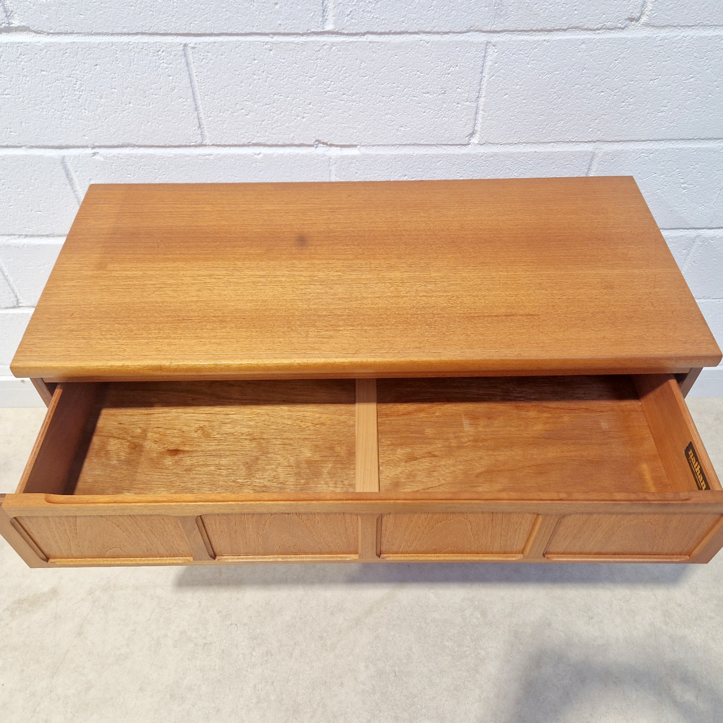 Nathan Vintage Mid Century Danish Design Chest of Drawers