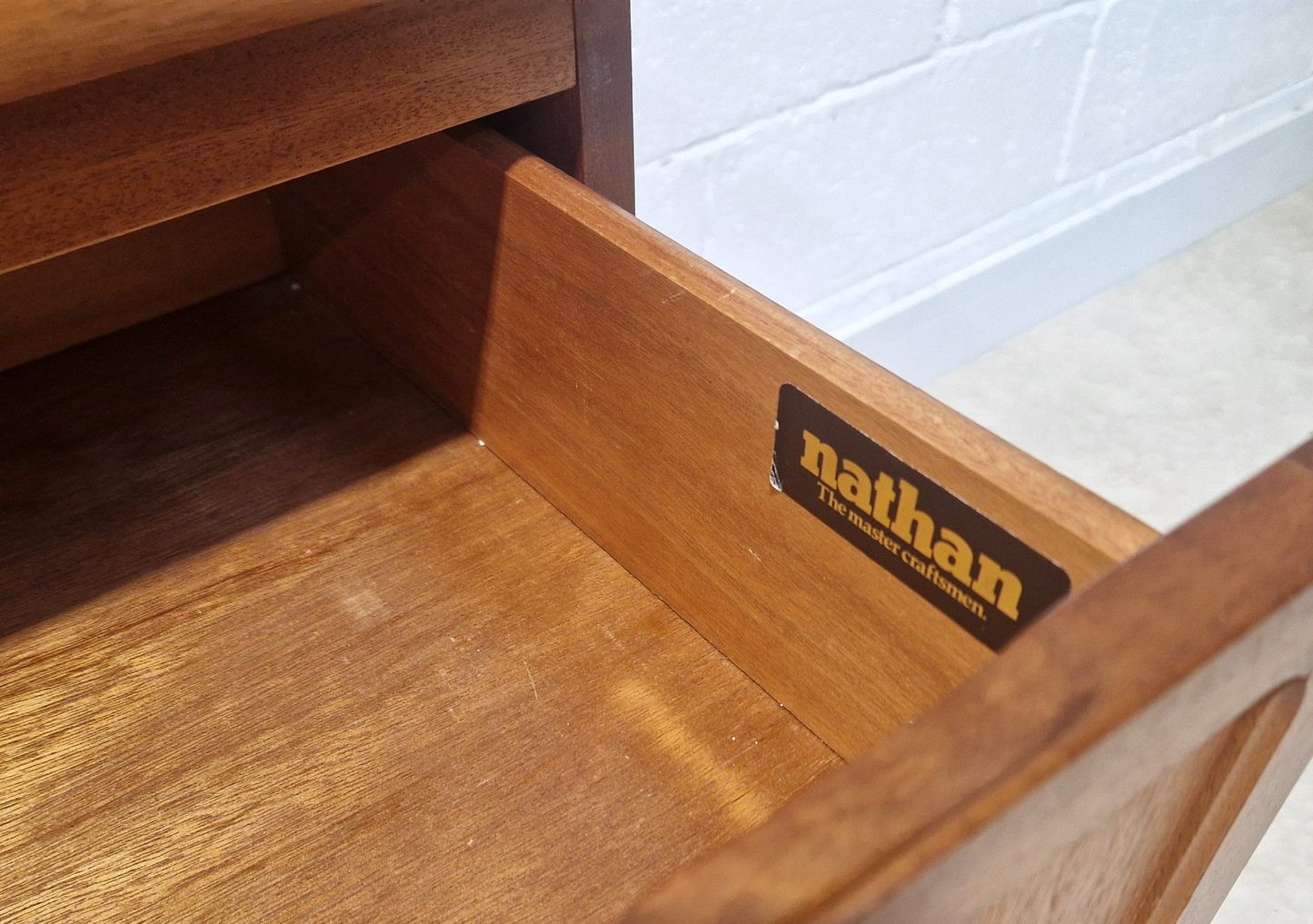 Nathan Vintage Mid Century Danish Design Chest of Drawers