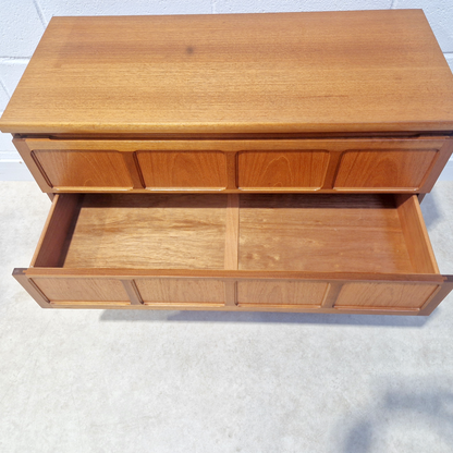 Nathan Vintage Mid Century Danish Design Chest of Drawers