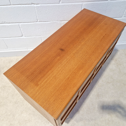 Nathan Vintage Mid Century Danish Design Chest of Drawers