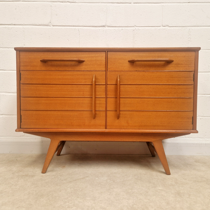 Rare G Plan Redford Vintage Mid Century Light Teak 1950s Sideboard Buffet Credenza