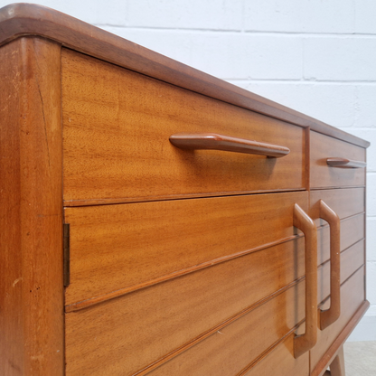 Rare G Plan Redford Vintage Mid Century Light Teak 1950s Sideboard Buffet Credenza