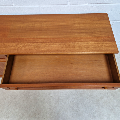William Lawrence Vintage Mid Century Danish Design Long Sideboard LP Storage
