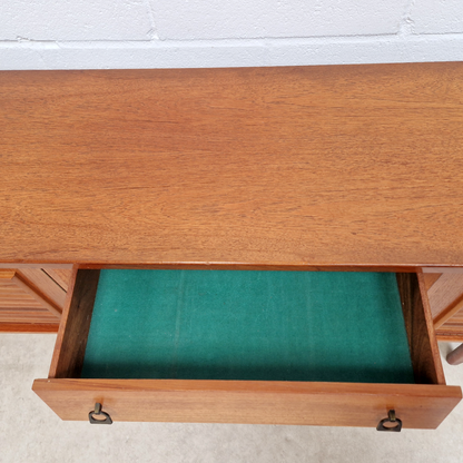 Portwood Vintage Mid Century Golden Teak 1960s Danish Design Sideboard Credenza