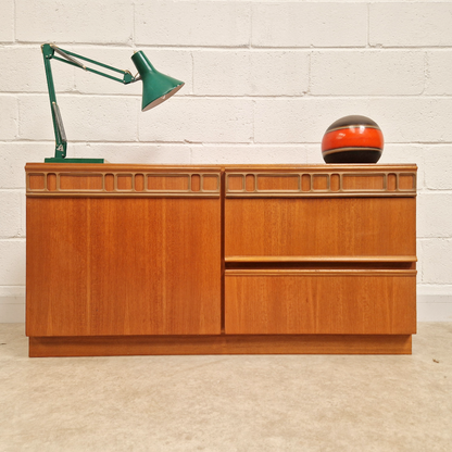 McIntosh Vintage Mid Century Danish Design Compact Medium Teak Retro Sideboard