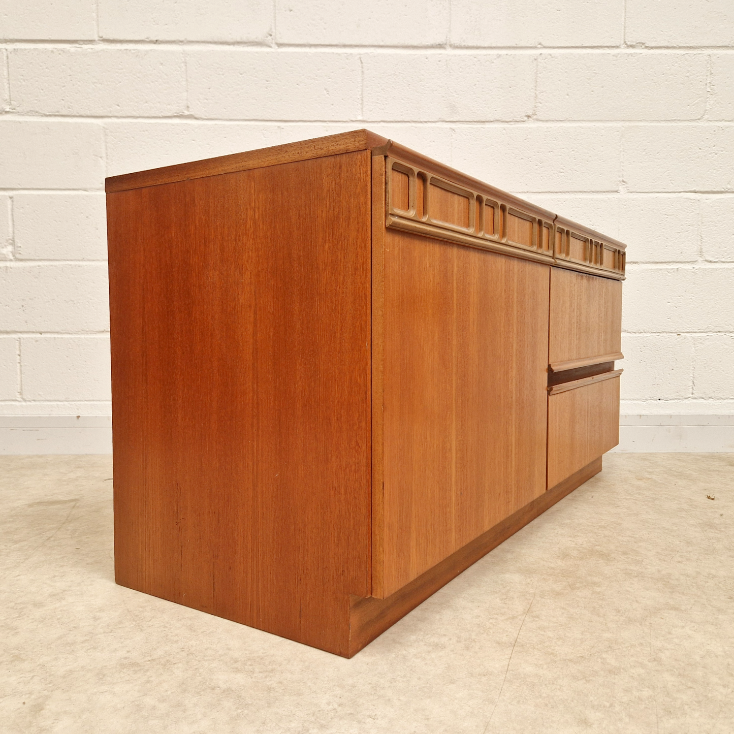 McIntosh Vintage Mid Century Danish Design Compact Medium Teak Retro Sideboard