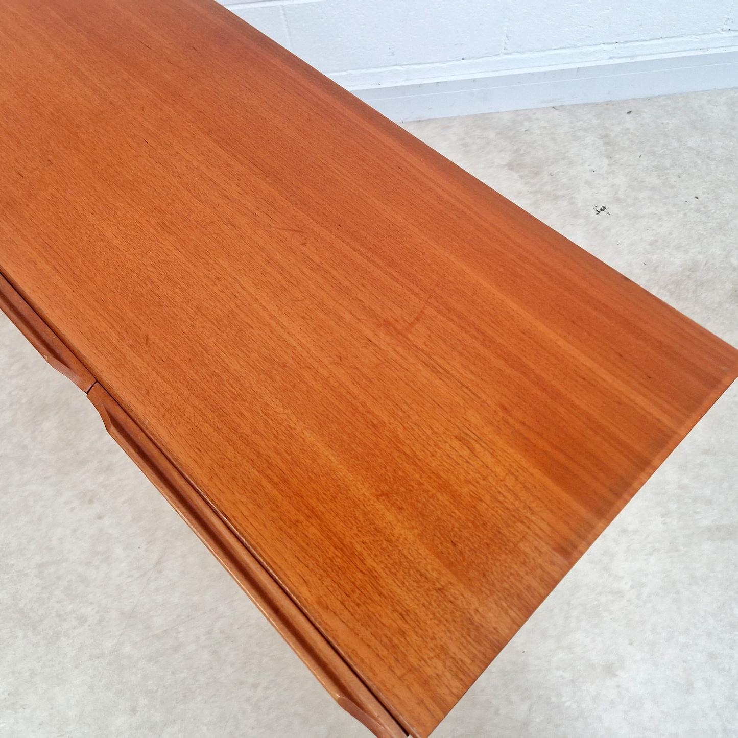 William Morris Vintage Golden Teak Mid Century Danish Design Sideboard