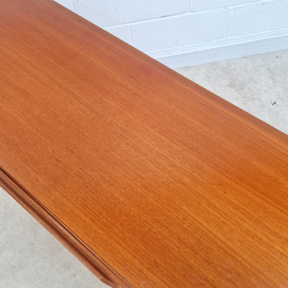 William Morris Vintage Golden Teak Mid Century Danish Design Sideboard