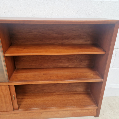 Herbert Gibbs Limited Edition Gold Signature Vintage Mid Century Slim Sideboard Bookcase