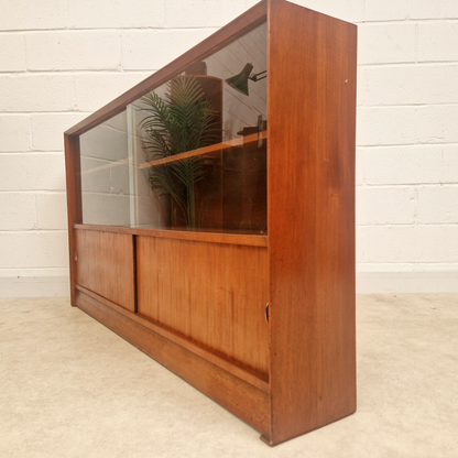 Herbert Gibbs Limited Edition Gold Signature Vintage Mid Century Slim Sideboard Bookcase