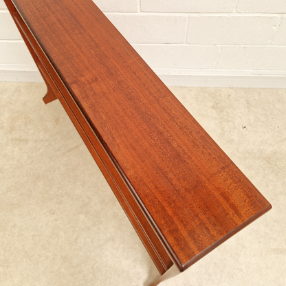 G Plan Fresco Vintage Mid Century Solid Teak Double Length Danish Design Bookcase
