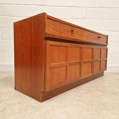 Nathan Parker Knoll Vintage Mid Century Danish Design Sideboard Media LP Storage PG272