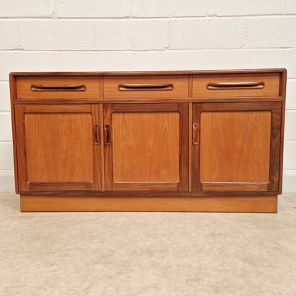 G Plan Fresco Red Label Vintage Mid Century Teak Danish Design Sideboard Buffet Credenza