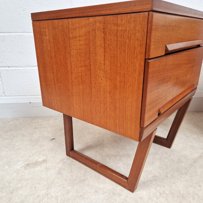 White & Newton Vintage Mid Century Danish Design Pair Chest of Drawers