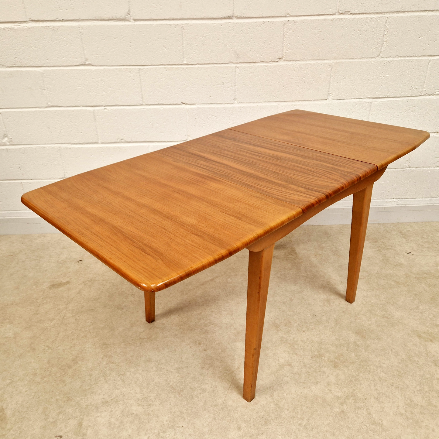 Nathan Vintage Mid Century Danish Design Extending Table & Chair Dining Set