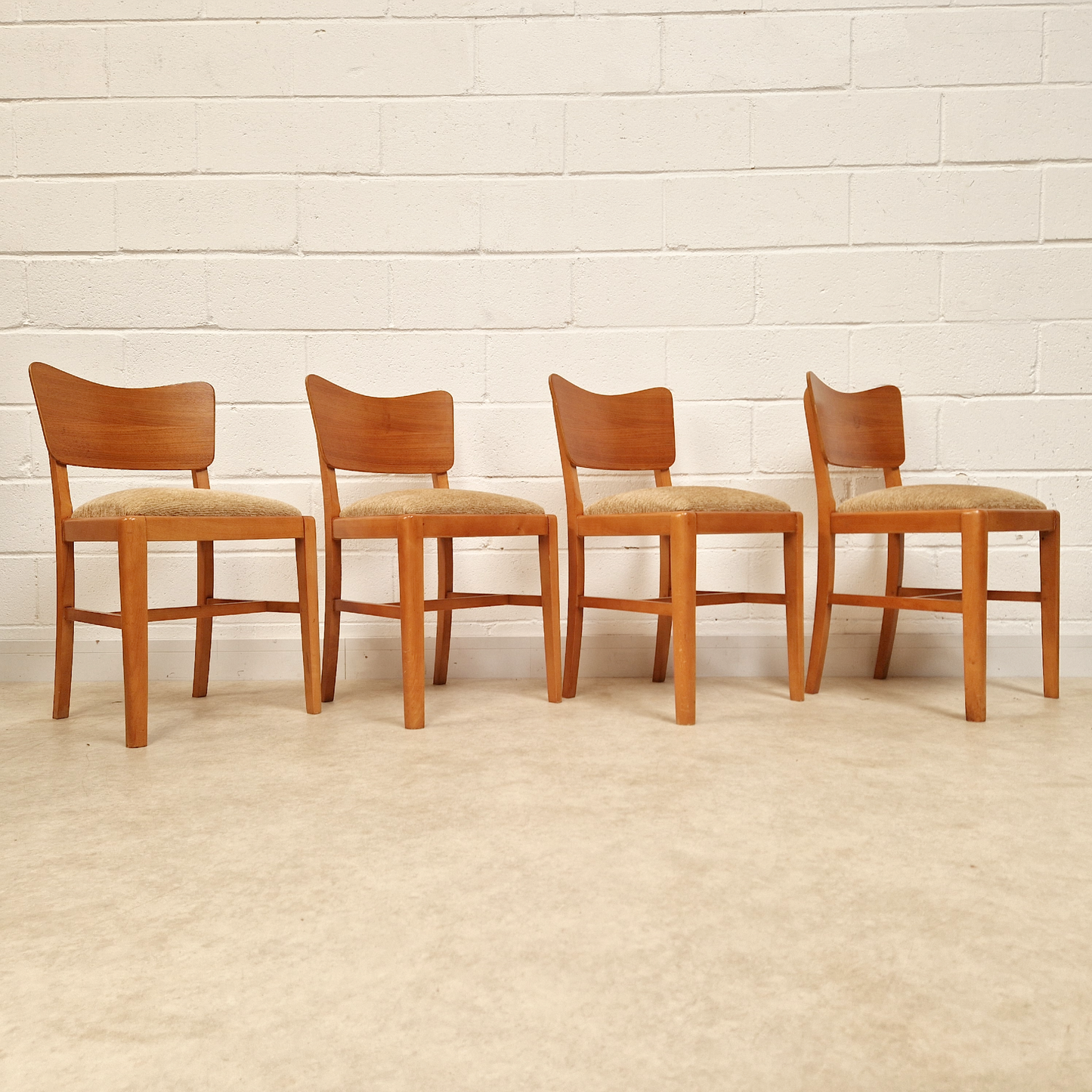 Nathan Vintage Mid Century Danish Design Extending Table & Chair Dining Set