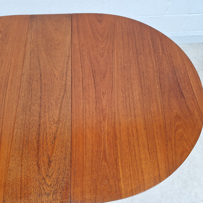 Vintage Mid Century Teak Danish Design Drop Leaf Dining Table PG281