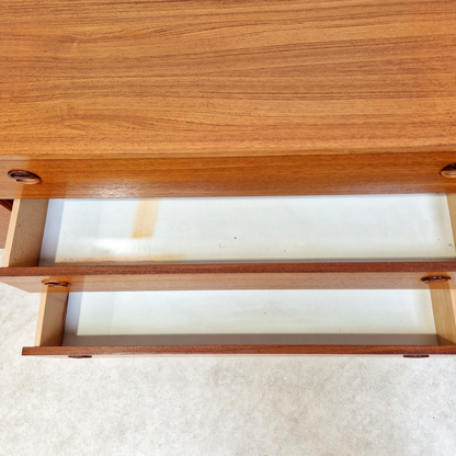 Vintage Mid Century Danish Design Medium Teak Modular Sideboard Cabinet
