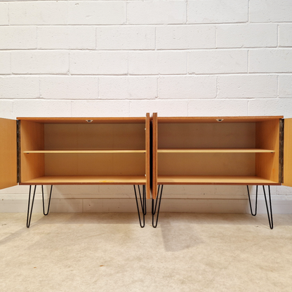 Vintage Mid Century Danish Design Medium Teak Modular Sideboard Cabinet LP Storage