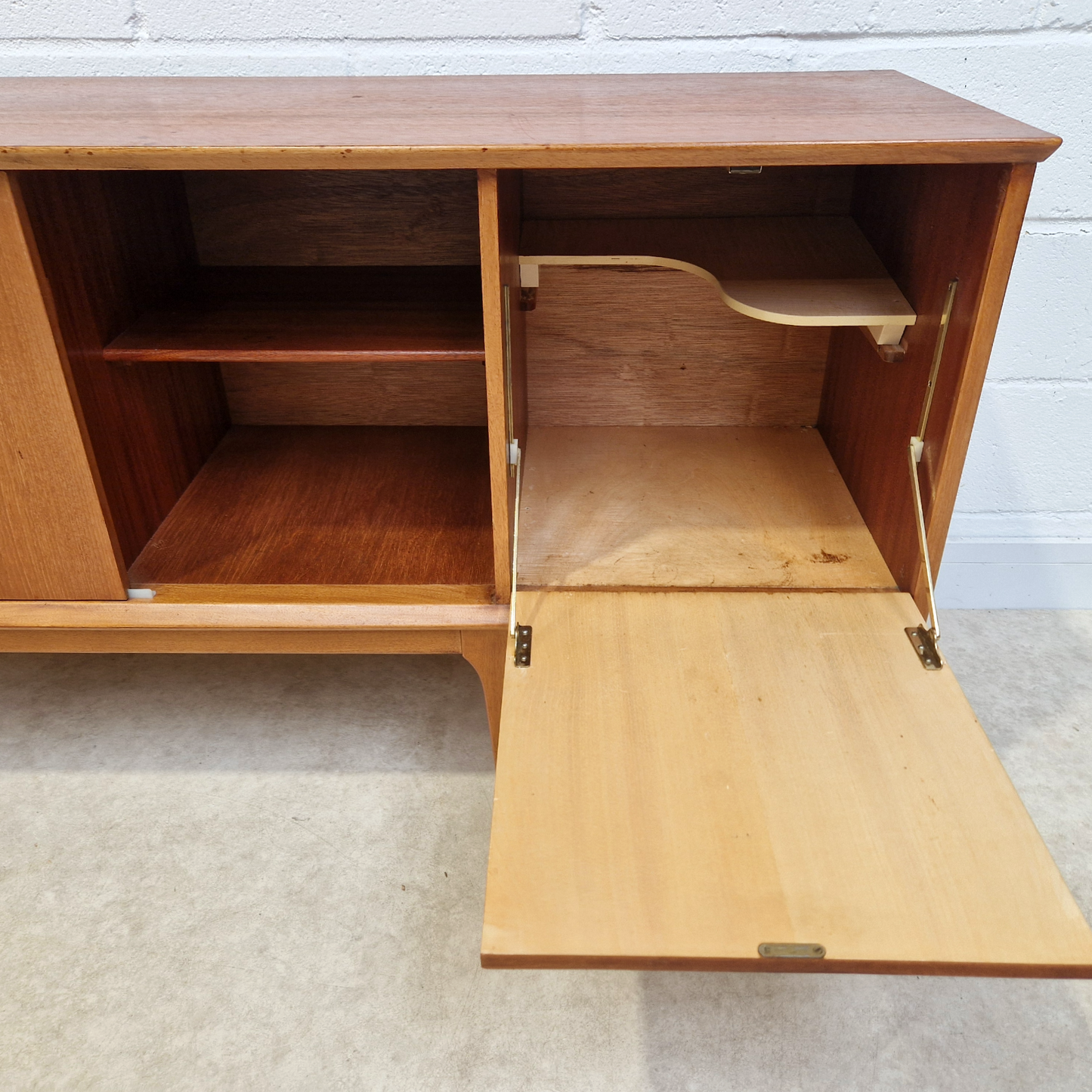 Jentique Vintage Mid Century 1960s Danish Design Sideboard Credenza