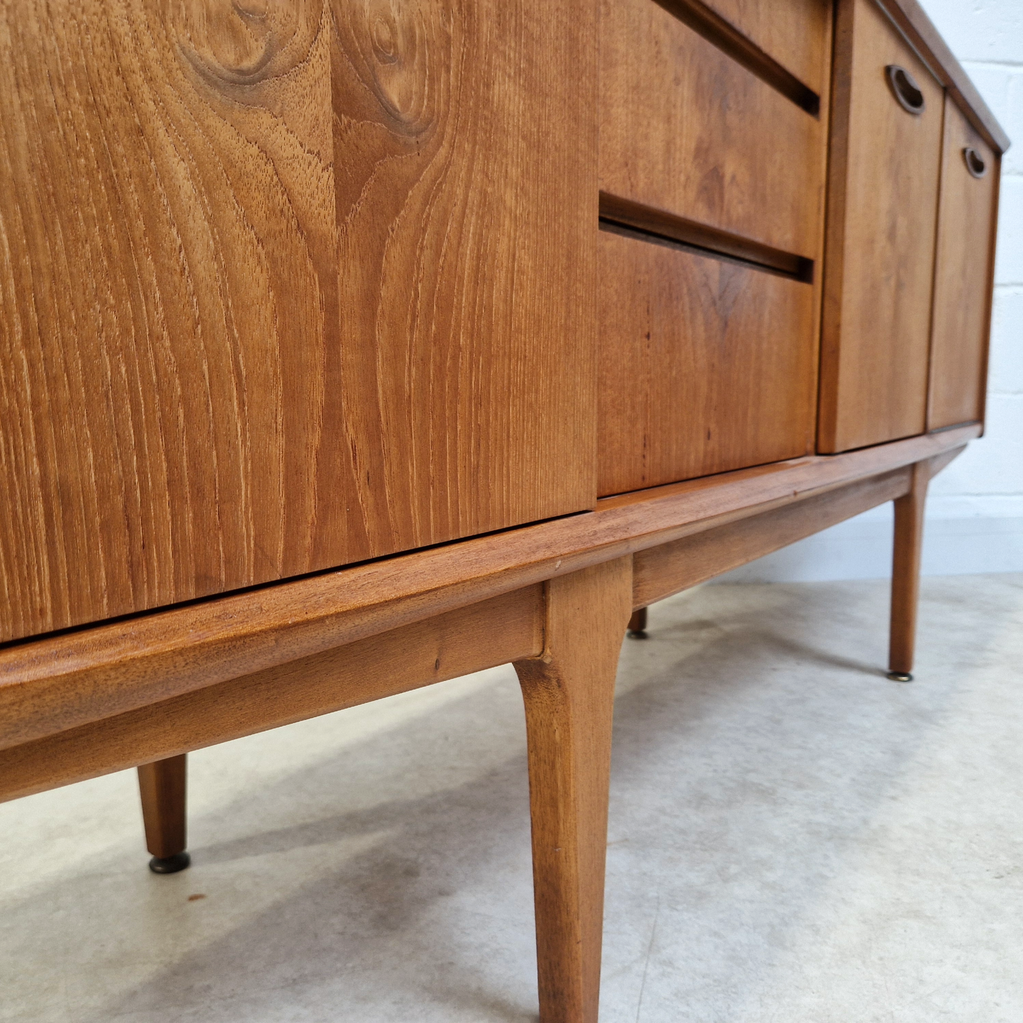 Jentique Vintage Mid Century 1960s Danish Design Sideboard Credenza