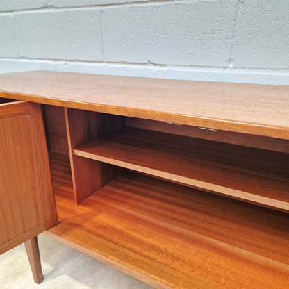 John Herbert For Younger Vintage Mid Century Danish Design Long John Sideboard Buffet Credenza