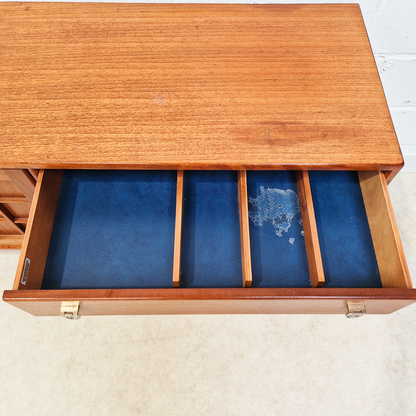 John Herbert For Younger Vintage Mid Century Danish Design Long John Sideboard Buffet Credenza