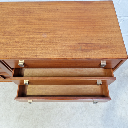 John Herbert For Younger Vintage Mid Century Danish Design Long John Sideboard Buffet Credenza