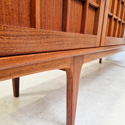 John Herbert For Younger Vintage Mid Century Danish Design Long John Sideboard Buffet Credenza