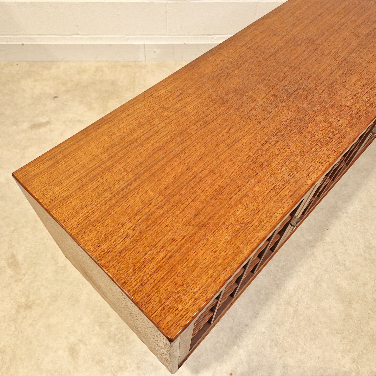 John Herbert For Younger Vintage Mid Century Danish Design Long John Sideboard Buffet Credenza