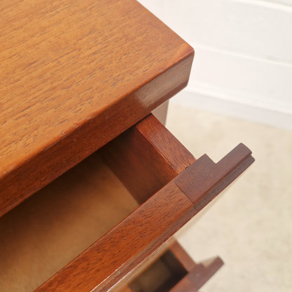 White & Newton Vintage Mid Century Danish Design Tallboy Chest of Drawers