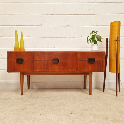 Vintage Mid Century 1960s Compact Danish Design Sideboard Credenza PG286