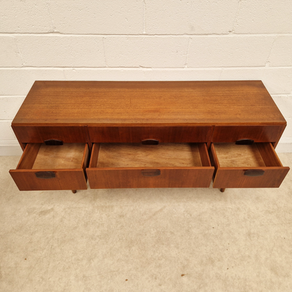 Vintage Mid Century 1960s Compact Danish Design Sideboard Credenza PG286