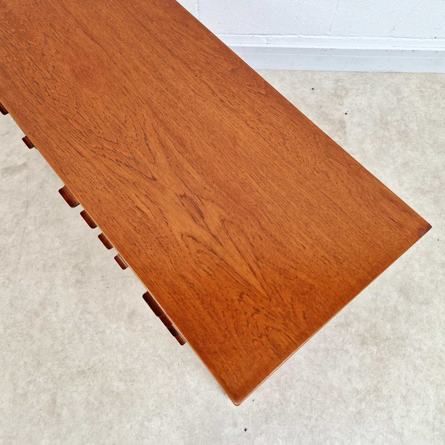 John & Sylvia Reid for Stag Vintage Mid Century Double Length Chest of Drawers