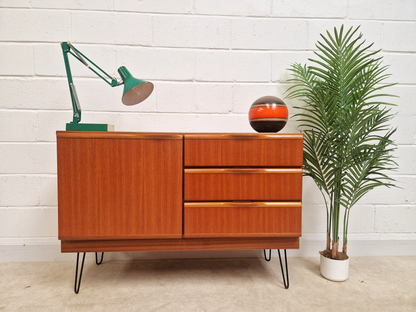 McIntosh Vintage Mid Century Medium Teak Danish Design Compact Sideboard