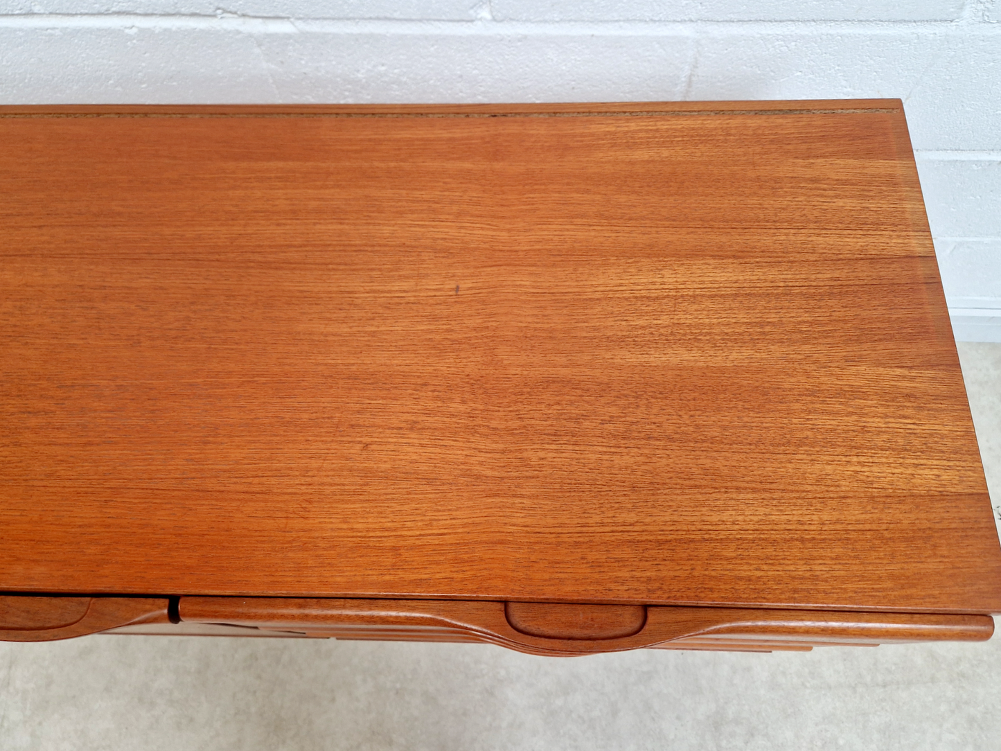 McIntosh Vintage Mid Century Medium Teak Danish Design Compact Sideboard