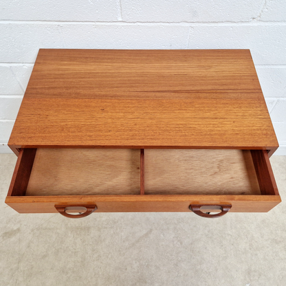 G Plan Sierra Red Label Vintage Mid Century Pyramid Teak Retro Compact Sideboard