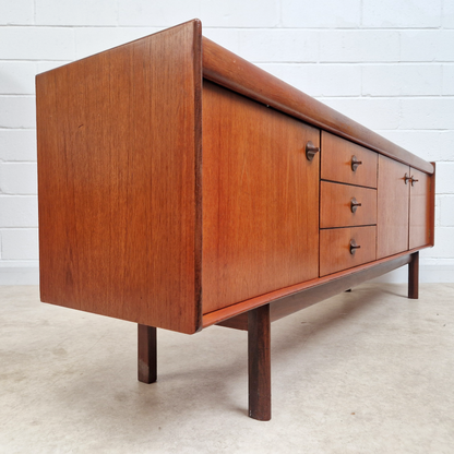 Vintage Mid Century Danish Design Long John Sideboard Buffet Credenza Drinks Cabinet