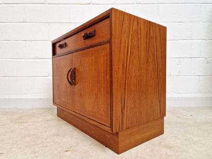 G Plan Sierra Red Label Vintage Compact Mid Century Teak Retro Compact Sideboard