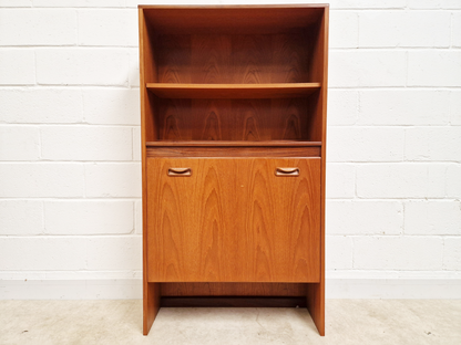 G Plan Fresco Vintage Mid Century Danish Design Bookcase Sideboard Drinks Cabinet Combination
