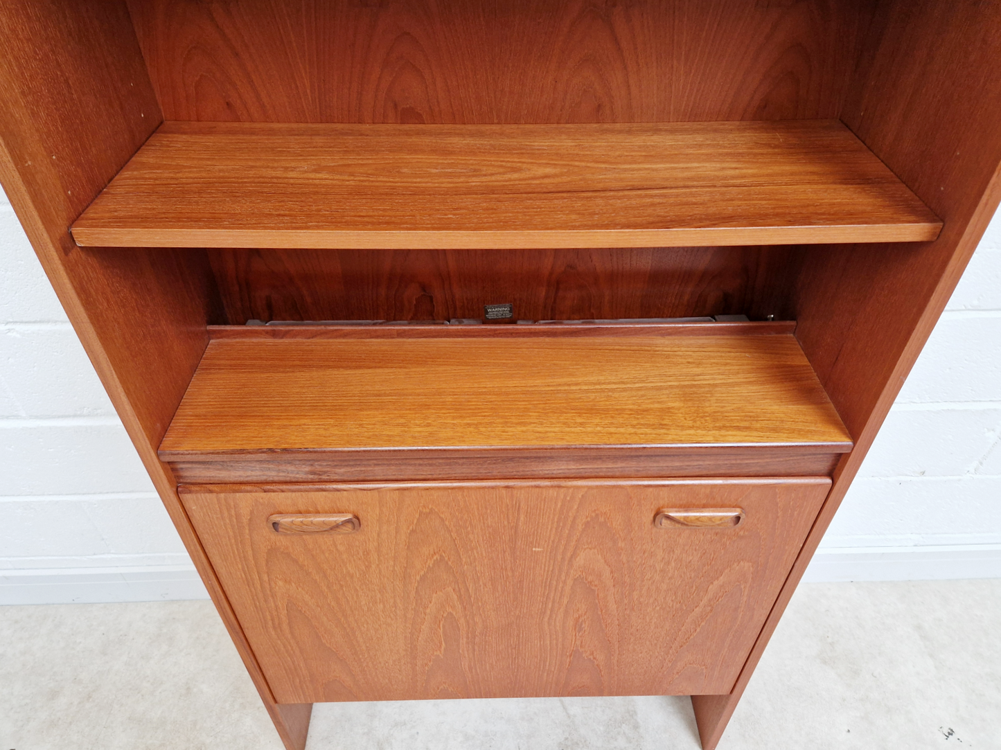 G Plan Fresco Vintage Mid Century Danish Design Bookcase Sideboard Drinks Cabinet Combination