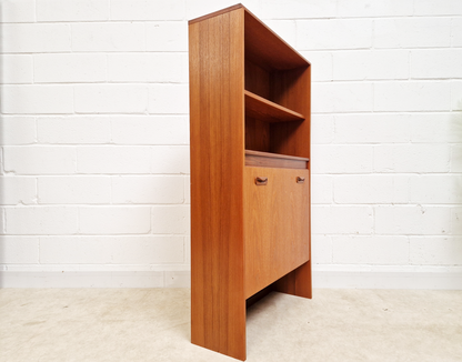 G Plan Fresco Vintage Mid Century Danish Design Bookcase Sideboard Drinks Cabinet Combination