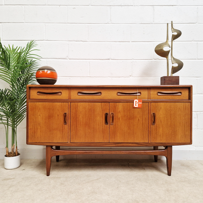 V.B Wilkins G Plan Fresco Pyramid Teak Vintage Danish Design Mid Century Sideboard Credenza