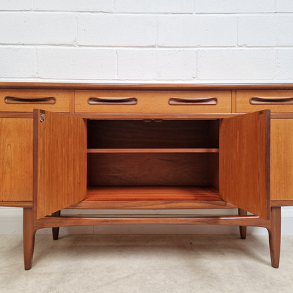 V.B Wilkins G Plan Fresco Pyramid Teak Vintage Danish Design Mid Century Sideboard Credenza